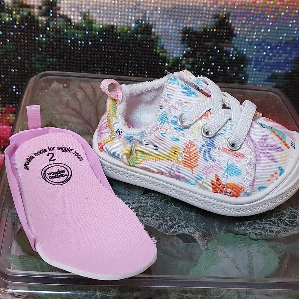 Baby Girl Bump Toe Shoe
